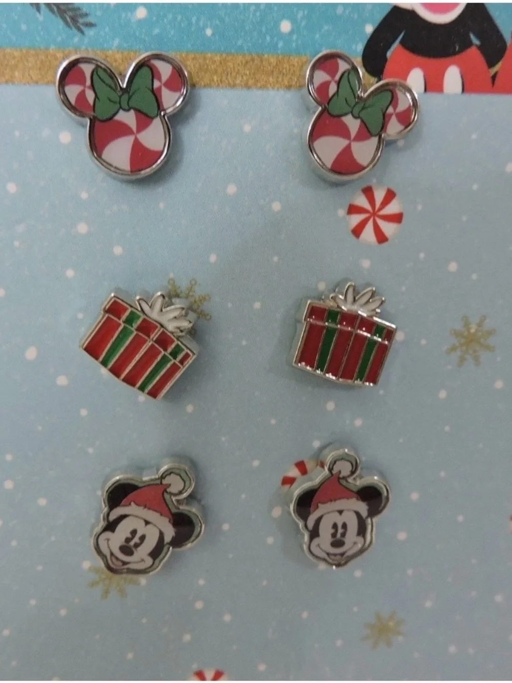 Disney festive earring